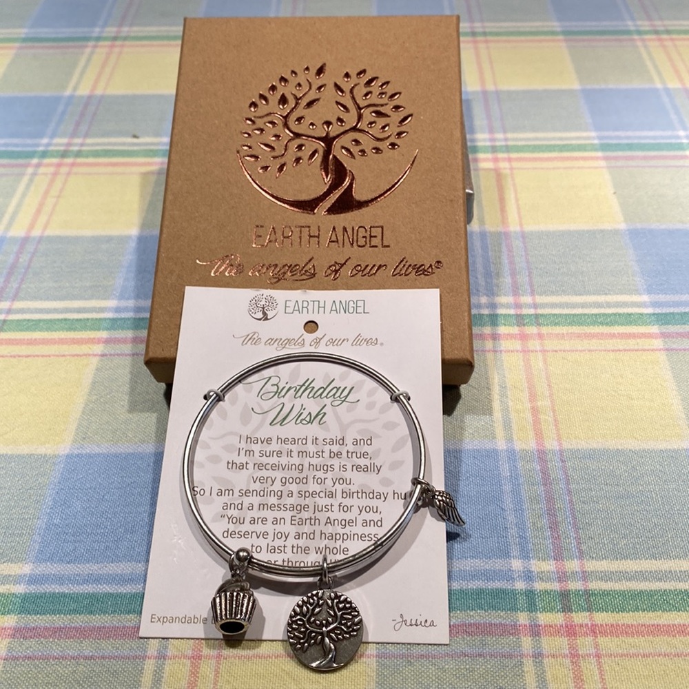 NIB Earth Angels Birthday wish bracelet nickel free - Picture 2 of 7